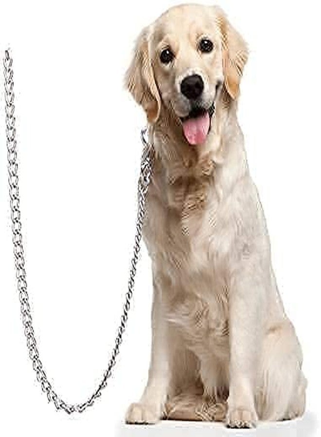 KsPups Dog Belt Combo I of 1 inch Nylon Collar I with Heavy Dog Chain No-8/63 Inch Lengthy I Dog Collar Chain I (Black) Pack of-1 - Image 5